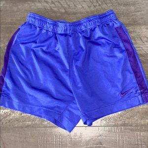 Purple Nike shorts!